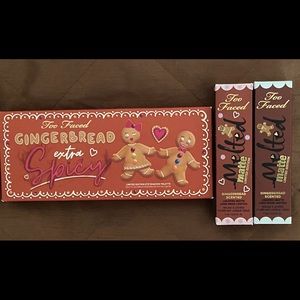 Authentic New Too Faced Spicy Gingerbread Set